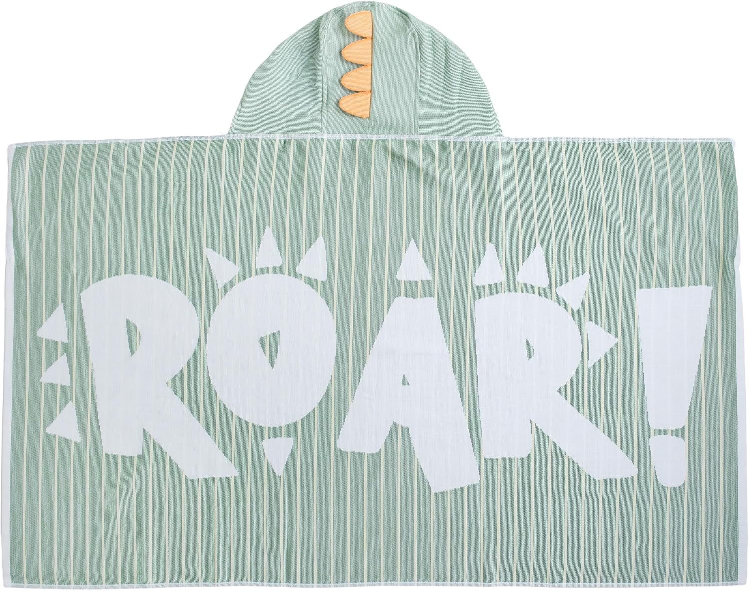 Children's Hooded Beach Poncho Towel (Dinosaur Design)