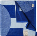Large Velour Beach Towel (Single Pack, 35 x 70 Inches, Blue)