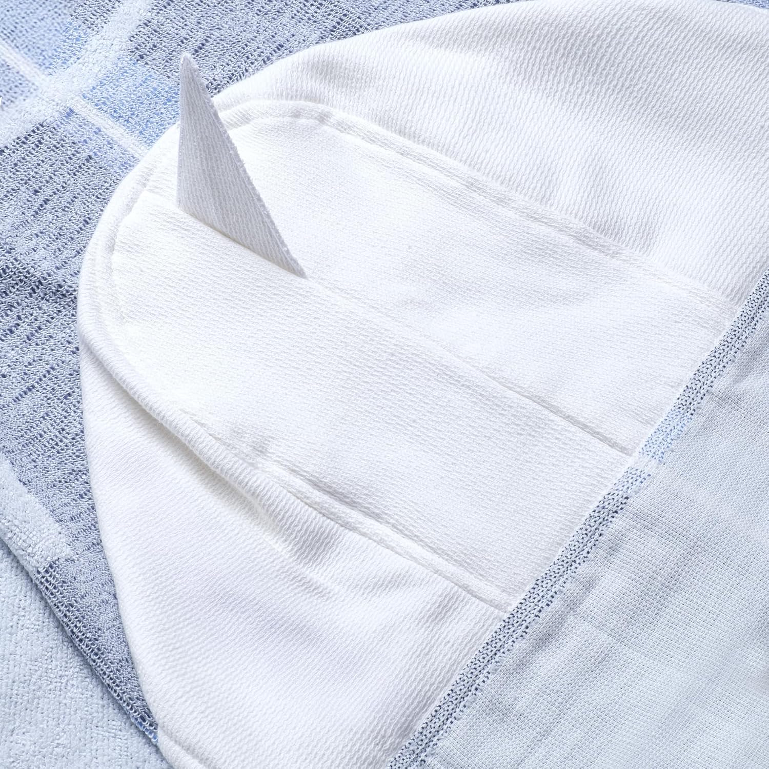 Children's Hooded Beach Poncho Towel (Shark Design)